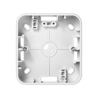 Caja superficie baja para 1 elemento SIMON 75750-30 Simon 75 Blanco