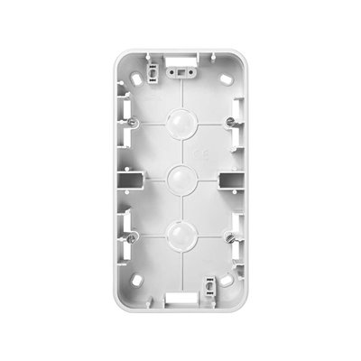 Caja superficie alta para 2 elementos SIMON 75761-30 Simon 75 Blanco