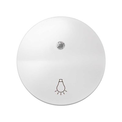 Tecla luz con luminoso para mecanismos SIMON 88016-30 Simon 88 Blanco