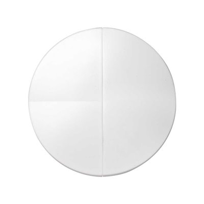 Tecla doble pulsador conmutador para mecanismos SIMON 88026-30 Simon 88 Blanco