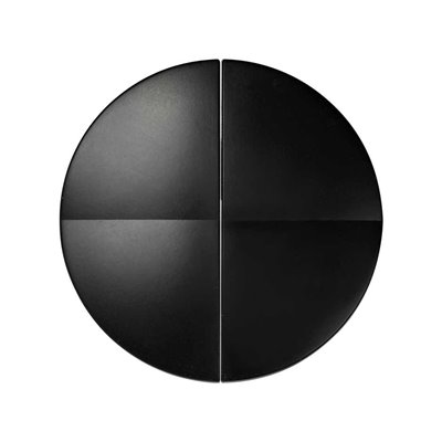 Tecla doble pulsador conmutador para mecanismos SIMON 88026-38 Simon 88 Grafito