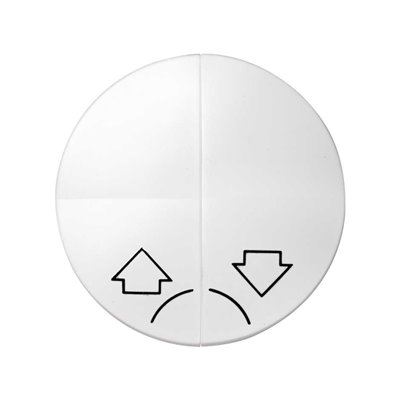 Tecla doble persiana sin enclavamiento SIMON 88029-30 Simon 88 Blanco