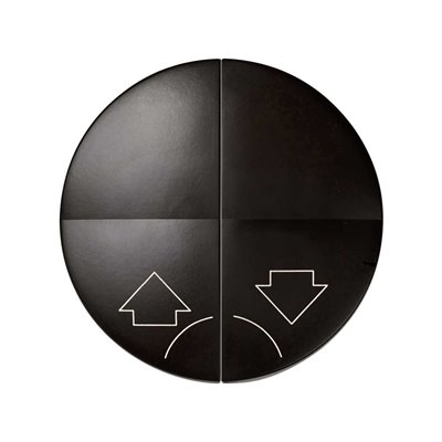 Tecla doble persiana sin enclavamiento SIMON 88029-32 Simon 88 Marrón