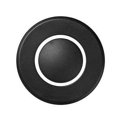 Tapa con disco luminoso azul para mecanismo SIMON 88034-38 Simon 88 Grafito