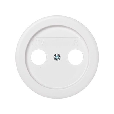 Tapa toma R-TV inductiva SIMON 88053-30 Simon 88 Blanco