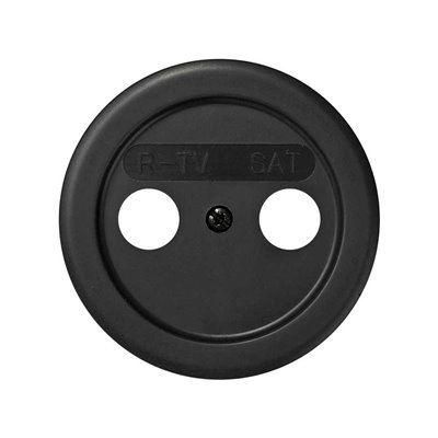 Tapa toma R-TV + SAT inductiva SIMON 88097-38 Simon 88 Grafito