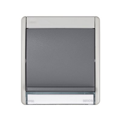 Toma TV intermedia componible SIMON AQUA 4400467-035 Gris