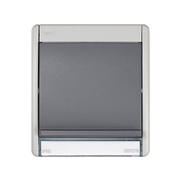 Toma TV intermedia componible SIMON AQUA 4400467-035 Gris