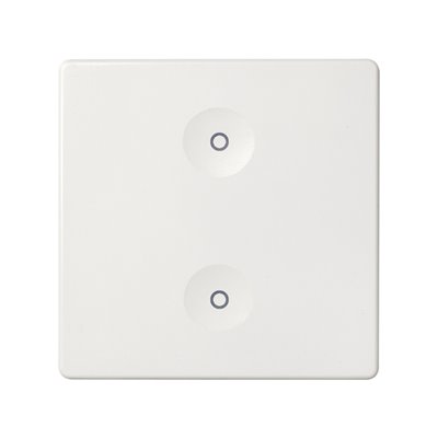 Sense Keypad 2B regular 2 funciones SIMON SENSE 8000621-090 Blanco mate