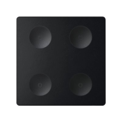 Sense Keypad 4B regular 4 funciones SIMON SENSE 8000641-098 Negro mate