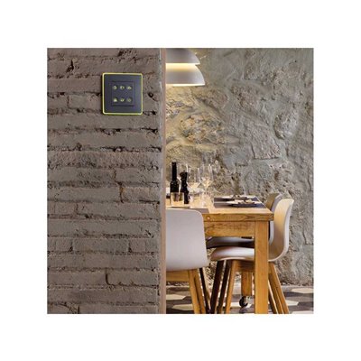 Sense Keypad 6B regular 6 funciones SIMON SENSE 8000661-038 Grafito