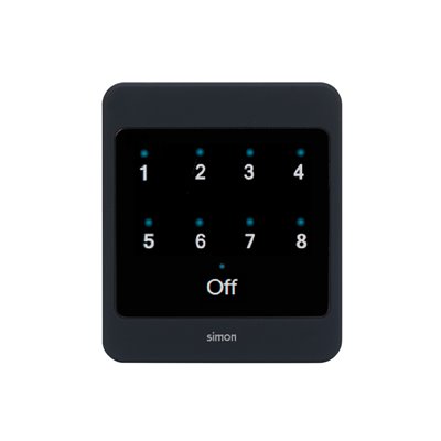 Mando a distancia Touch LightKeypad 8 digitos SIMON SCENA 89000151-038 Grafito