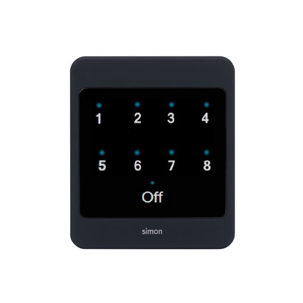 Mando a distancia Touch LightKeypad 8 digitos SIMON SCENA 89000151-038 Grafito