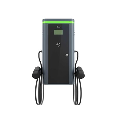 Punto recarga pared 2 cables 5m T2 Trifásico 22 kW - Max. 44 kW SIMON NEON 0630212-100