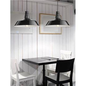 Luminaria colgante suspension NOVA LUCE OSTERIA NL-420201 Negro