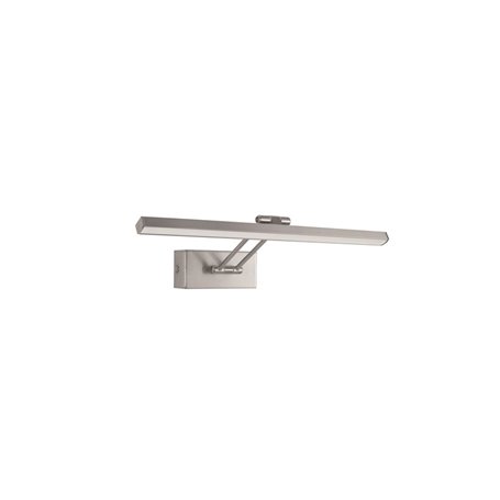 Luminaria Led aplique cuadro NOVA LUCE MARNELL NL-9117302 Niquel