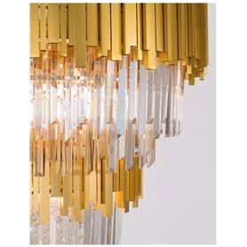 Luminaria colgante suspension NOVA LUCE GRANE NL-9050120 Oro D85