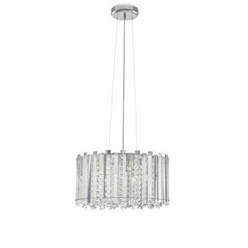 Luminaria colgante suspension NOVA LUCE ELEMENT NL-9046505 Cromo 