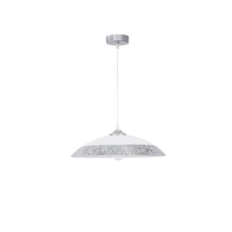 Luminaria colgante suspension NOVA LUCE BENITO NL-9112142 Blanco/Plata 