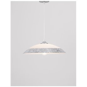 Luminaria colgante suspension NOVA LUCE BENITO NL-9112142 Blanco/Plata 