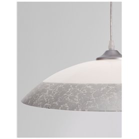 Luminaria colgante suspension NOVA LUCE BENITO NL-9112142 Blanco/Plata 