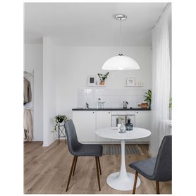 Luminaria colgante suspension NOVA LUCE VINCA NL-600822 Cromo D40