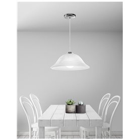 Luminaria colgante suspension NOVA LUCE VINCA NL-605804 Cromo D30