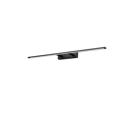 Luminaria Led aplique baño NOVA LUCE LIVIA NL-9053302 Negro 