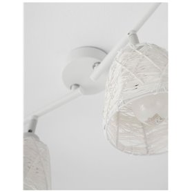 Luminaria foco decorativo NOVA LUCE SION NL-9155424 Blanco
