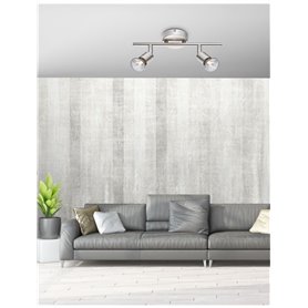 Luminaria foco decorativo NOVA LUCE BASE NL-660002 Niquel 