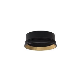 Anillo decorativo NOVA LUCE RING NL-834867 Negro y Oro