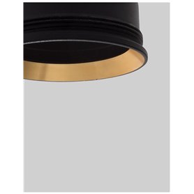 Anillo decorativo NOVA LUCE RING NL-834867 Negro y Oro