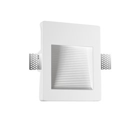 Luminaria Led señalizacion paso NOVA LUCE CIROCCO NL-9600217 Yeso