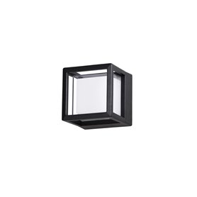 Luminaria Led aplique exterior NOVA LUCE AGOSTO NL-9207616 Negro