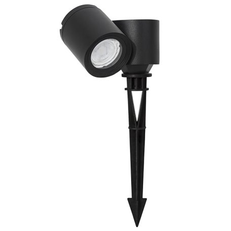 Luminaria piqueta jardin NOVA LUCE FOCUS NL-9279111 Negro