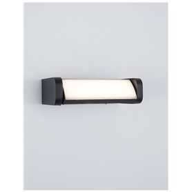 Luminaria Led aplique exterior NOVA LUCE VOLVER NL-9195062 Negro