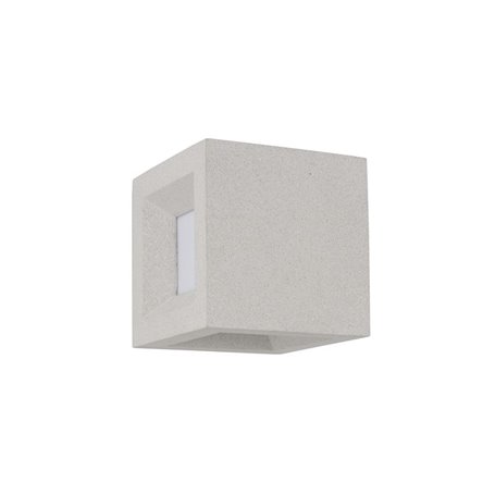 Luminaria aplique exterior NOVA LUCE CASTRO NL-9762162 Blanca