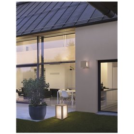 Luminaria aplique exterior NOVA LUCE CASTRO NL-9762162 Blanca