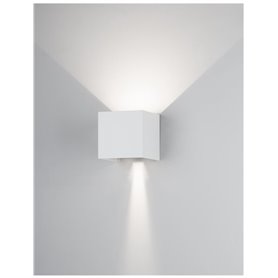 Luminaria Led aplique exterior NOVA LUCE COMO NL-747406 Blanco