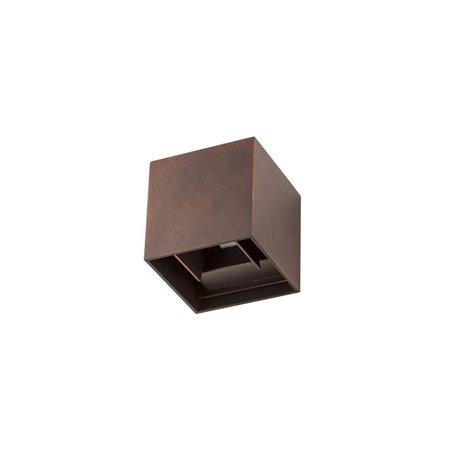 Luminaria Led aplique exterior NOVA LUCE COMO NL-847406 Marron