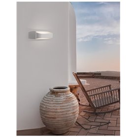 Luminaria Led aplique exterior NOVA LUCE MILE NL-9257871 Blanco