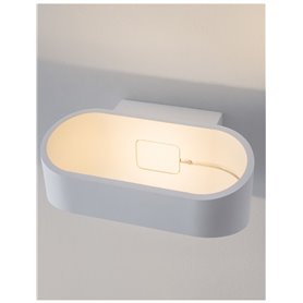 Luminaria Led aplique exterior NOVA LUCE MILE NL-9257871 Blanco