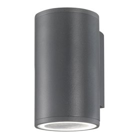 Luminaria aplique exterior NOVA LUCE NODUS NL-773221 Gris 