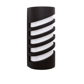 Luminaria Led aplique exterior NOVA LUCE LUPO NL-9926617 Negro