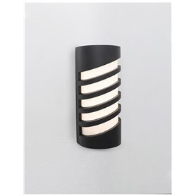 Luminaria Led aplique exterior NOVA LUCE LUPO NL-9926617 Negro