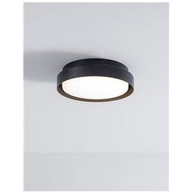 Luminaria Led plafon exterior NOVA LUCE OLIVER NL-9944603 Negro