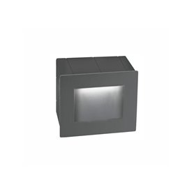 Luminaria Led bañador exterior NOVA LUCE KRYPTON NL-727002 Gris