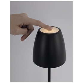 Luminaria Led portatil exterior NOVA LUCE COLT NL-9121912 Negro