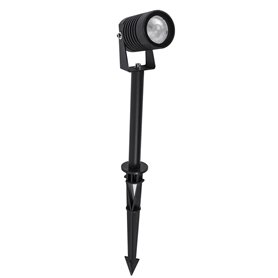 Luminaria Led piqueta jardin NOVA LUCE STAKE NL-9971455 Negro
