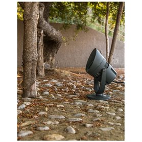 Luminaria Led piqueta jardin NOVA LUCE NORTH NL-742071 Gris